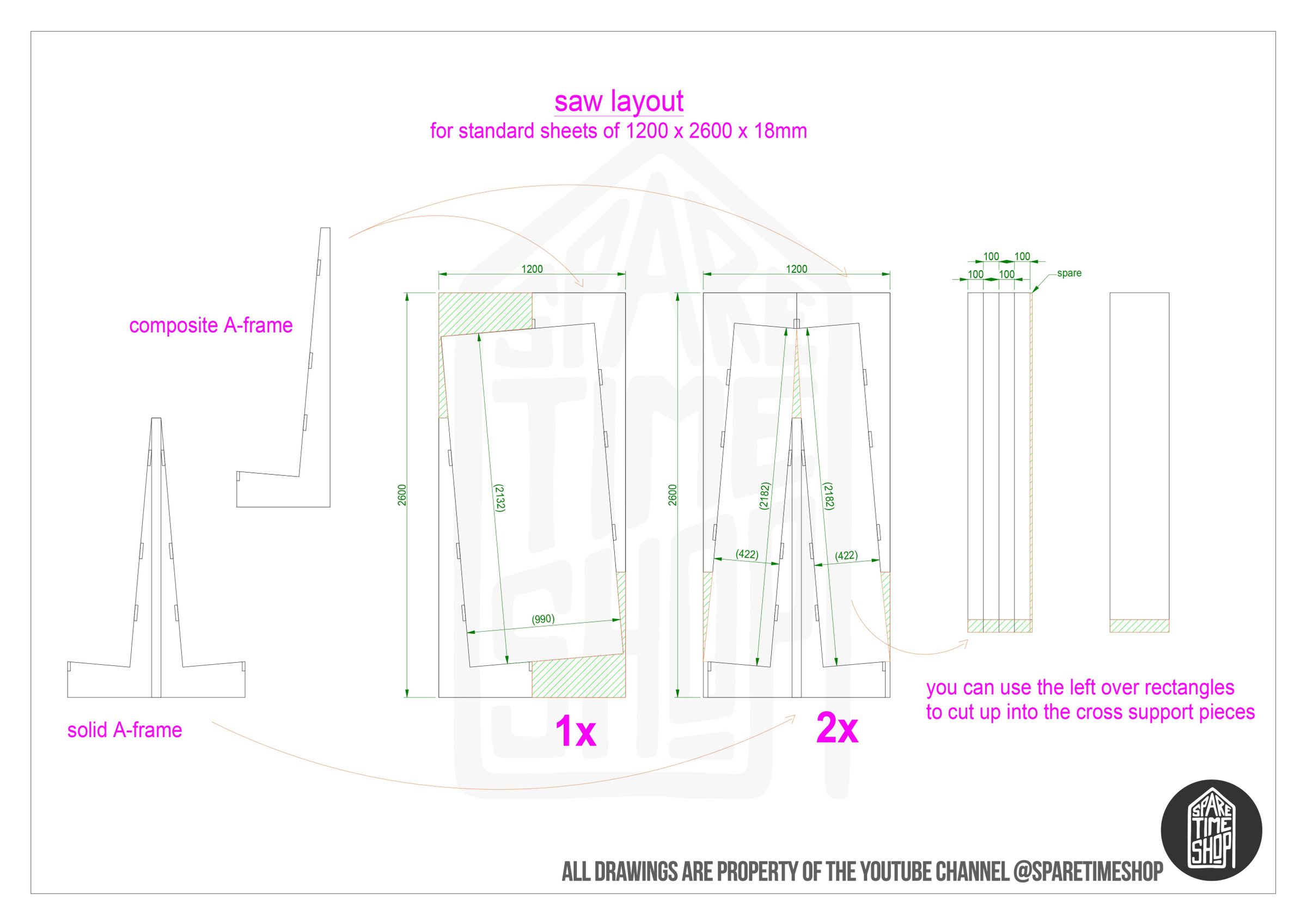 Trace the Layout Onto the Plywood