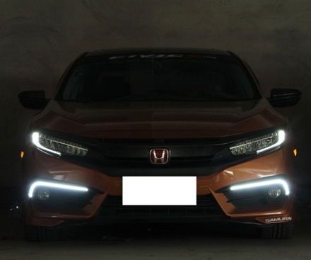 IJDMTOY 10th Gen Honda Civic LED DRL Light Installation