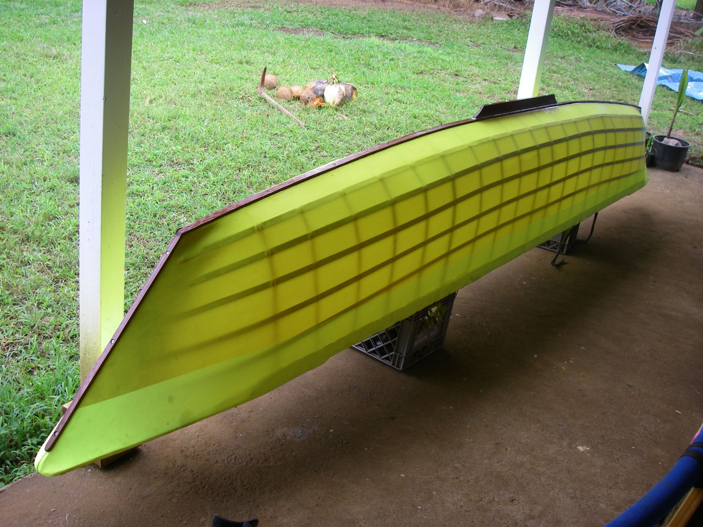 Sailing Canoe Chapter 8: Keel and Rub Strips