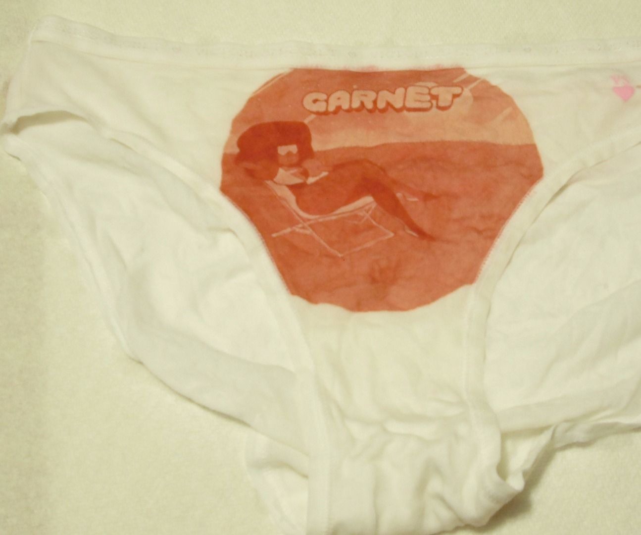 Steven Universe Lumi Inkodye Underwear With Crystal Gem Garnet