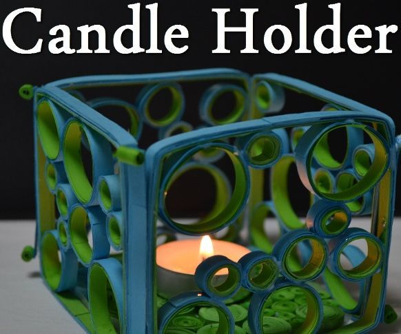 Quilling - Candle Holder - Tutorial - Quilling for Beginners