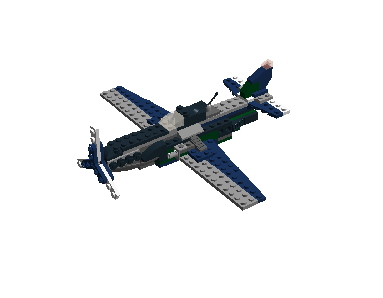 Lego Mustang-V (Created in LEGO Digital Designer)