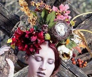 Floral Headpiece
