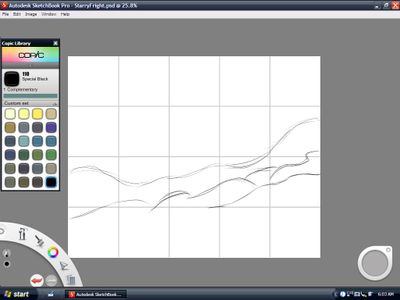 Sketching the Background