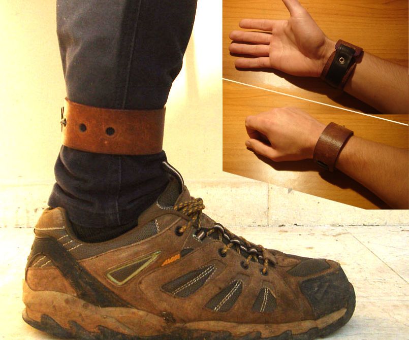 How to Make the Best DIY Trouser Strap in the World (works As Leather Bracelet Too!)