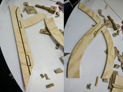 Cut the Frame Peices
