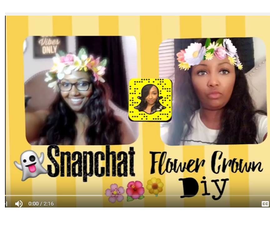 DIY SNAPCHAT FLOWER CROWN 4 Steps Instructables