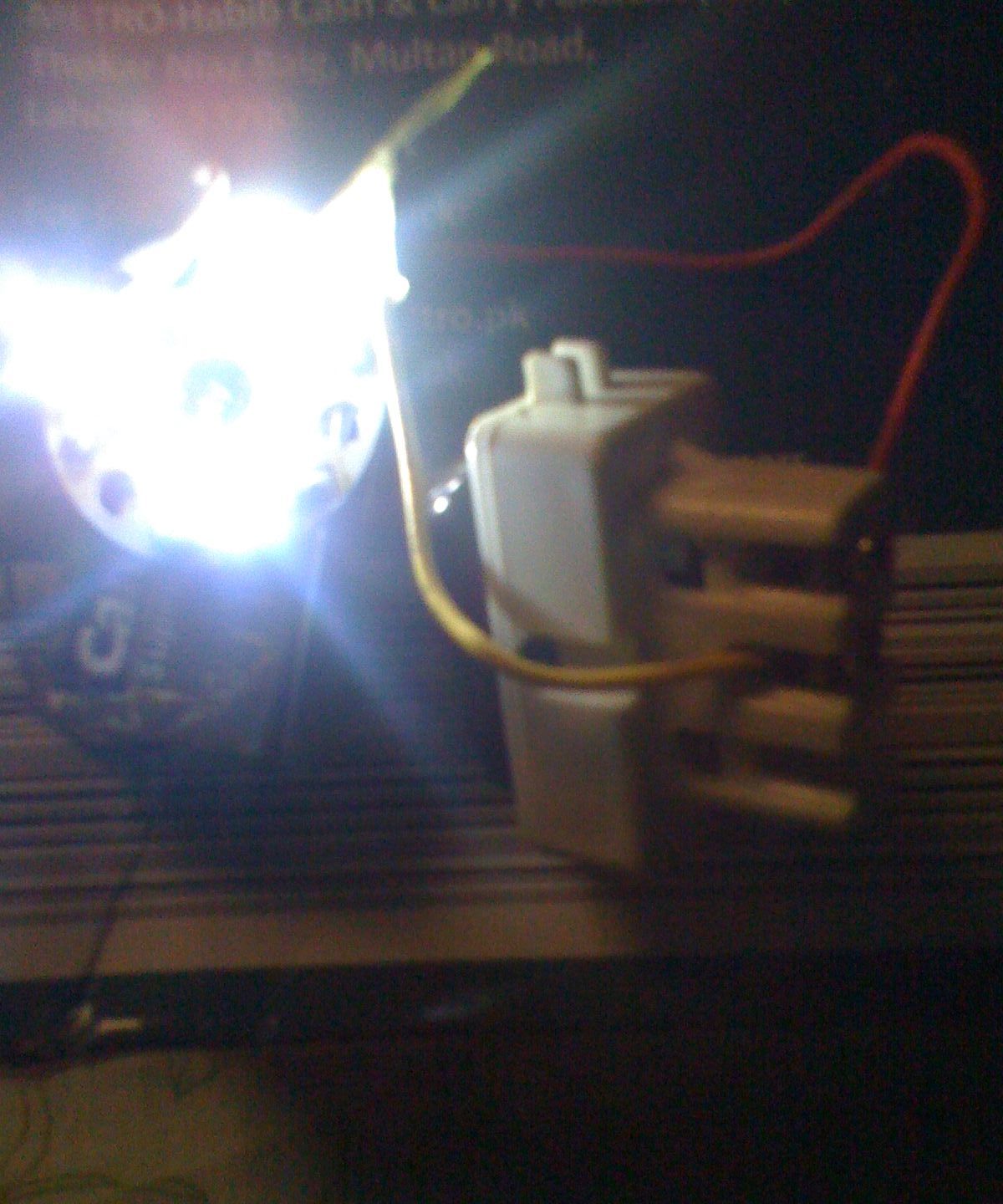 Emergency Battery Light