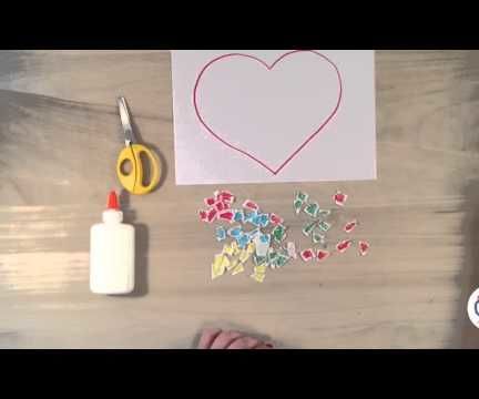 Easy Heart Craft for Toddlers