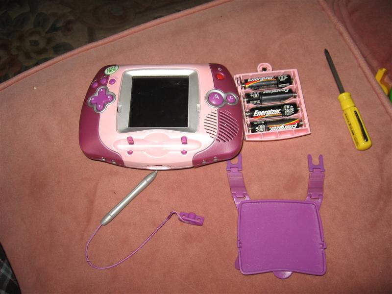 Painting a Leapster - Gender Re-Assignment