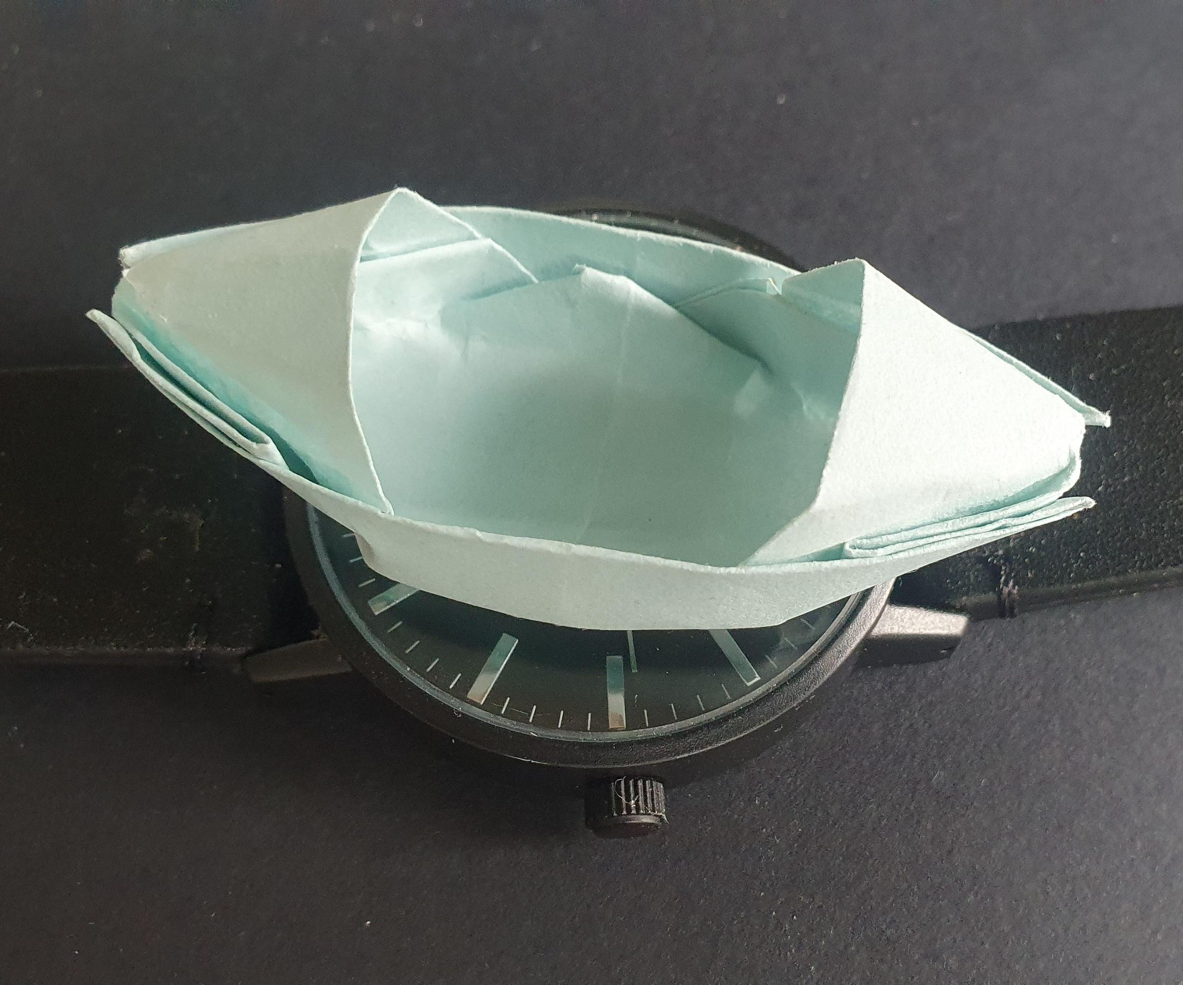 Sampan Origami Boat - Small and Big