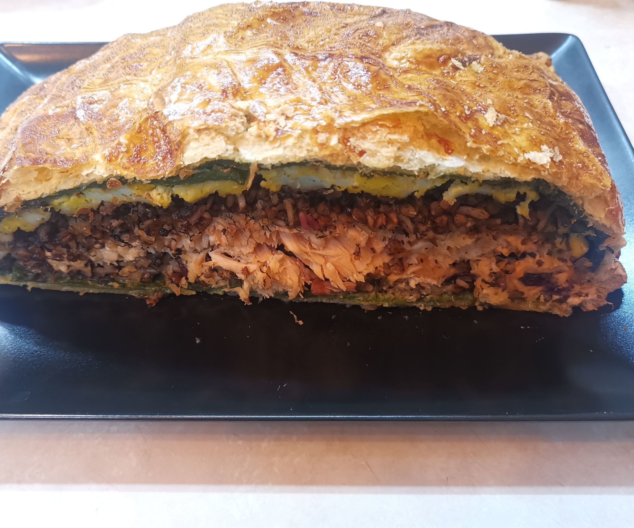 Koulibiac Salmon