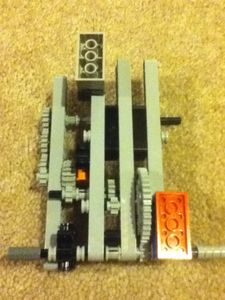 100% Lego Clock