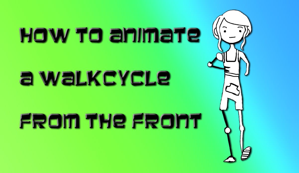 How to Animate a Walkcycle From the Front in Flash