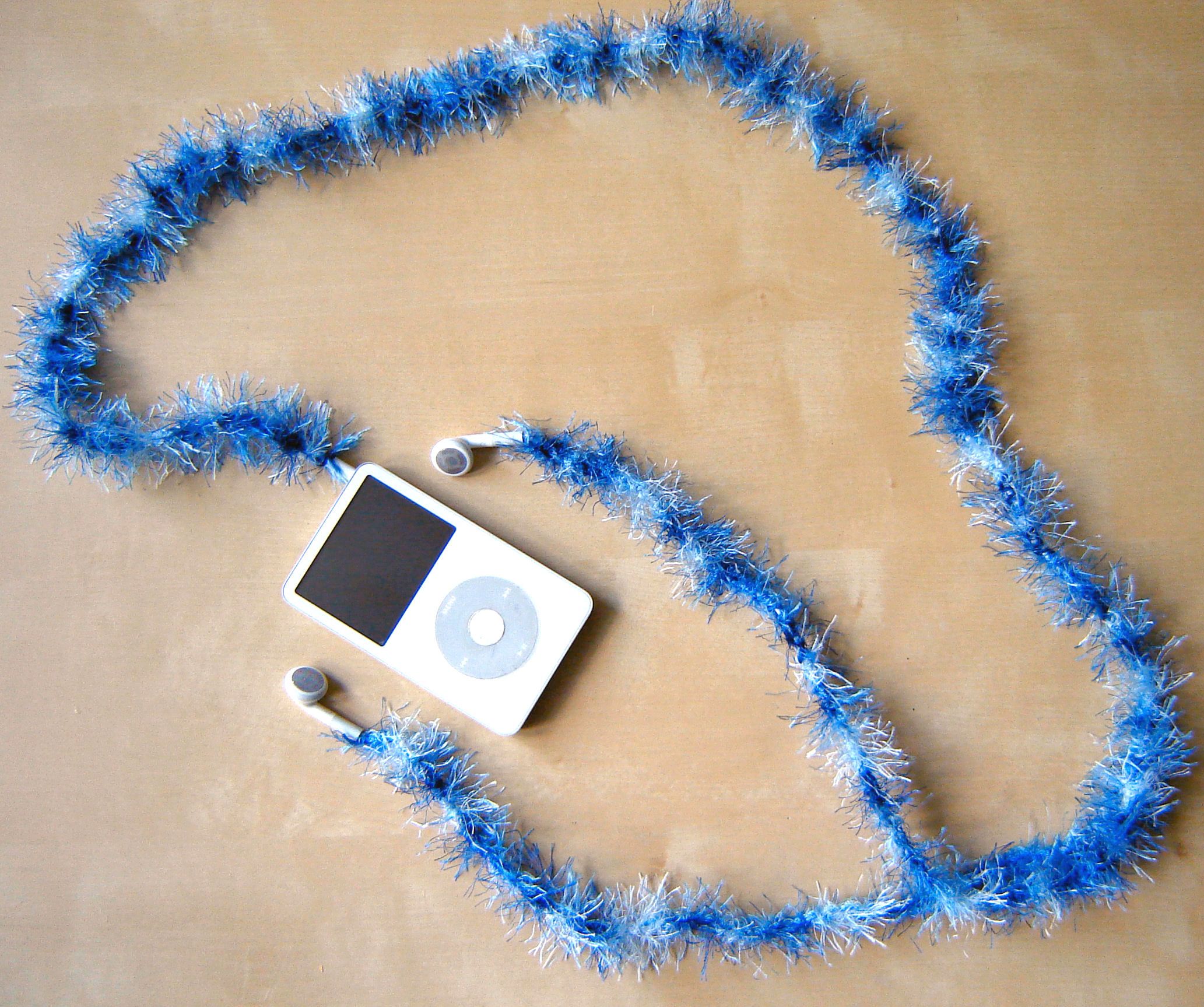 Fluffy Earphone Sleeve