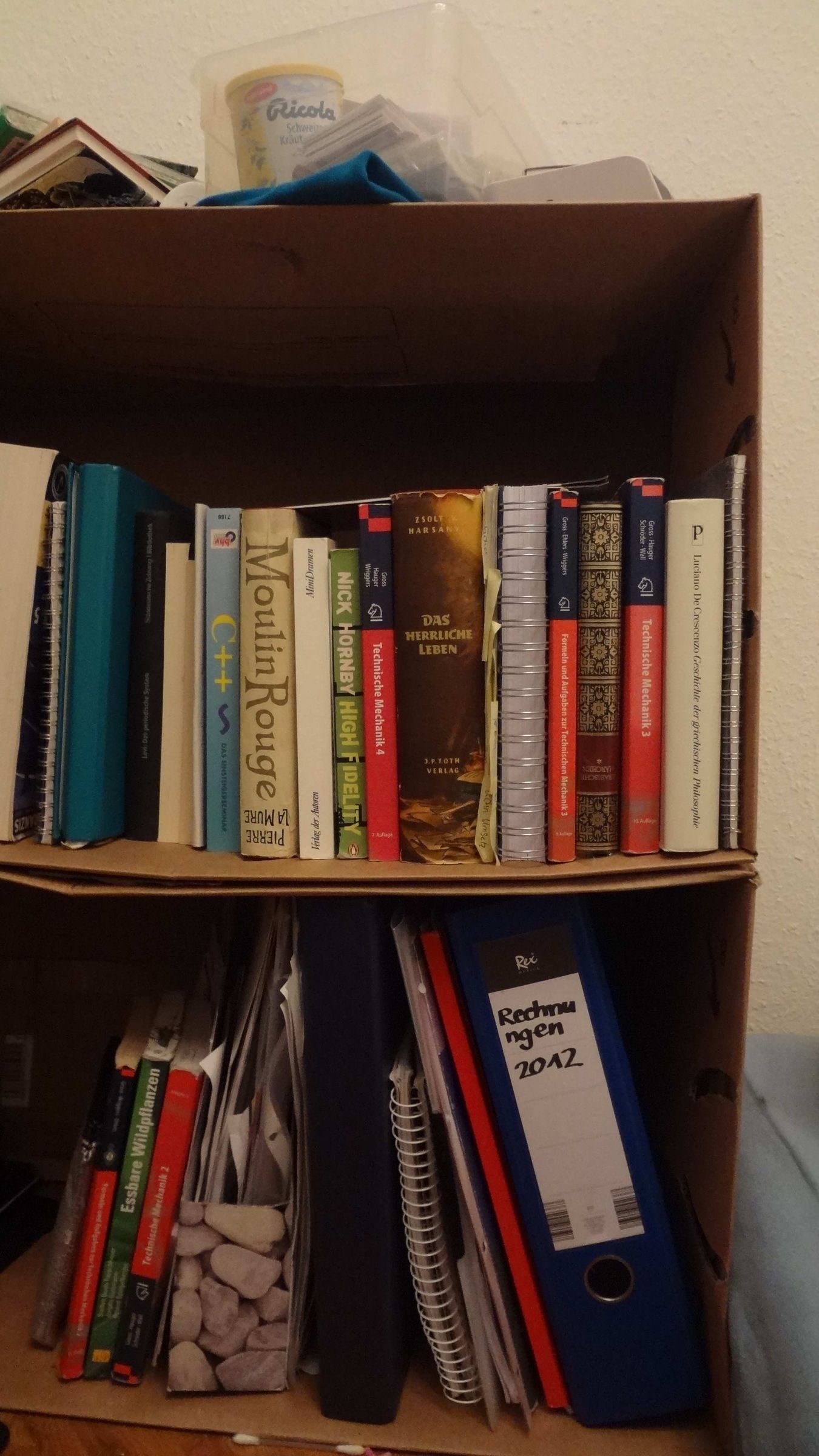 moving box rack