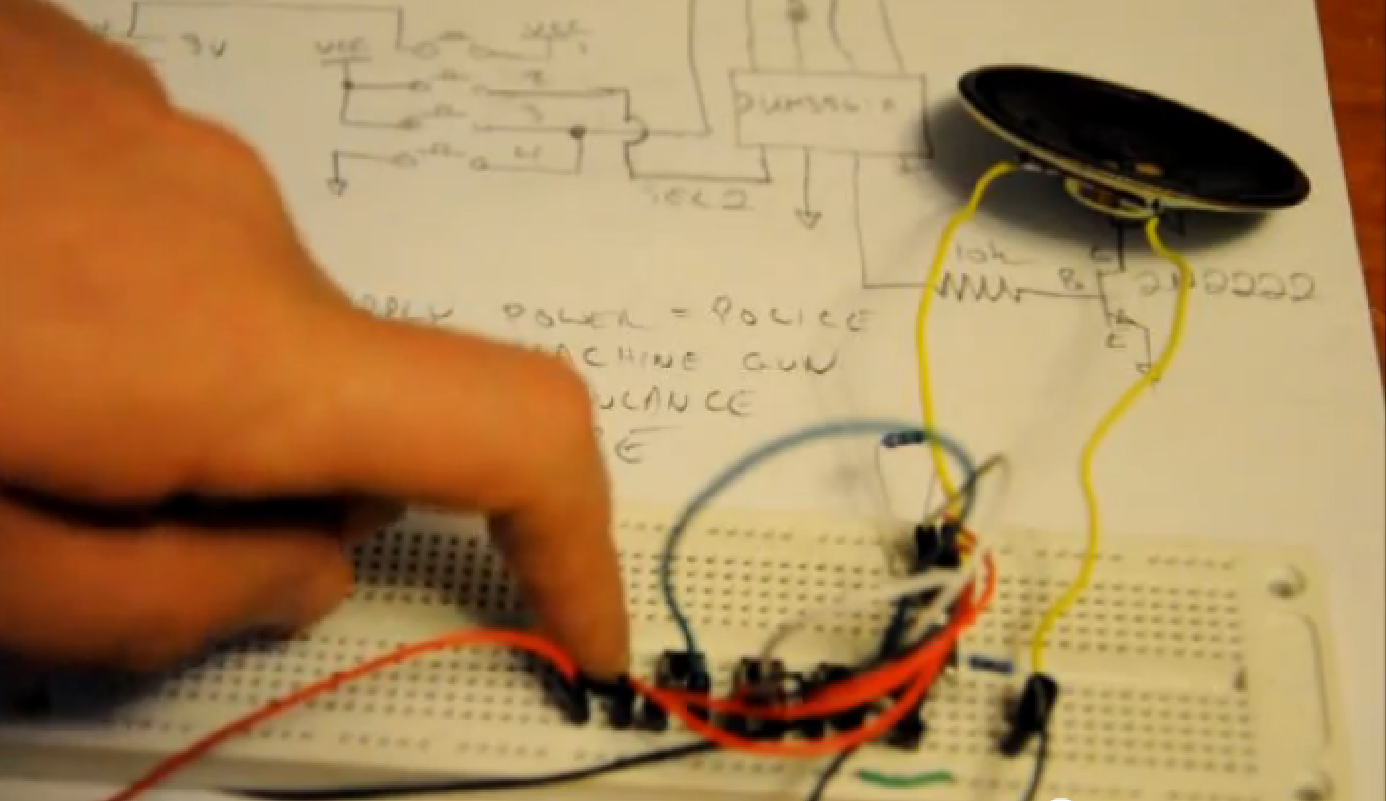 How to Make a Quad Sound Effects Circuit - Featuring the UM3561A IC