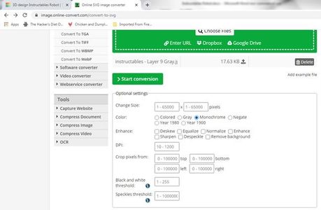 Convert Images to SVG