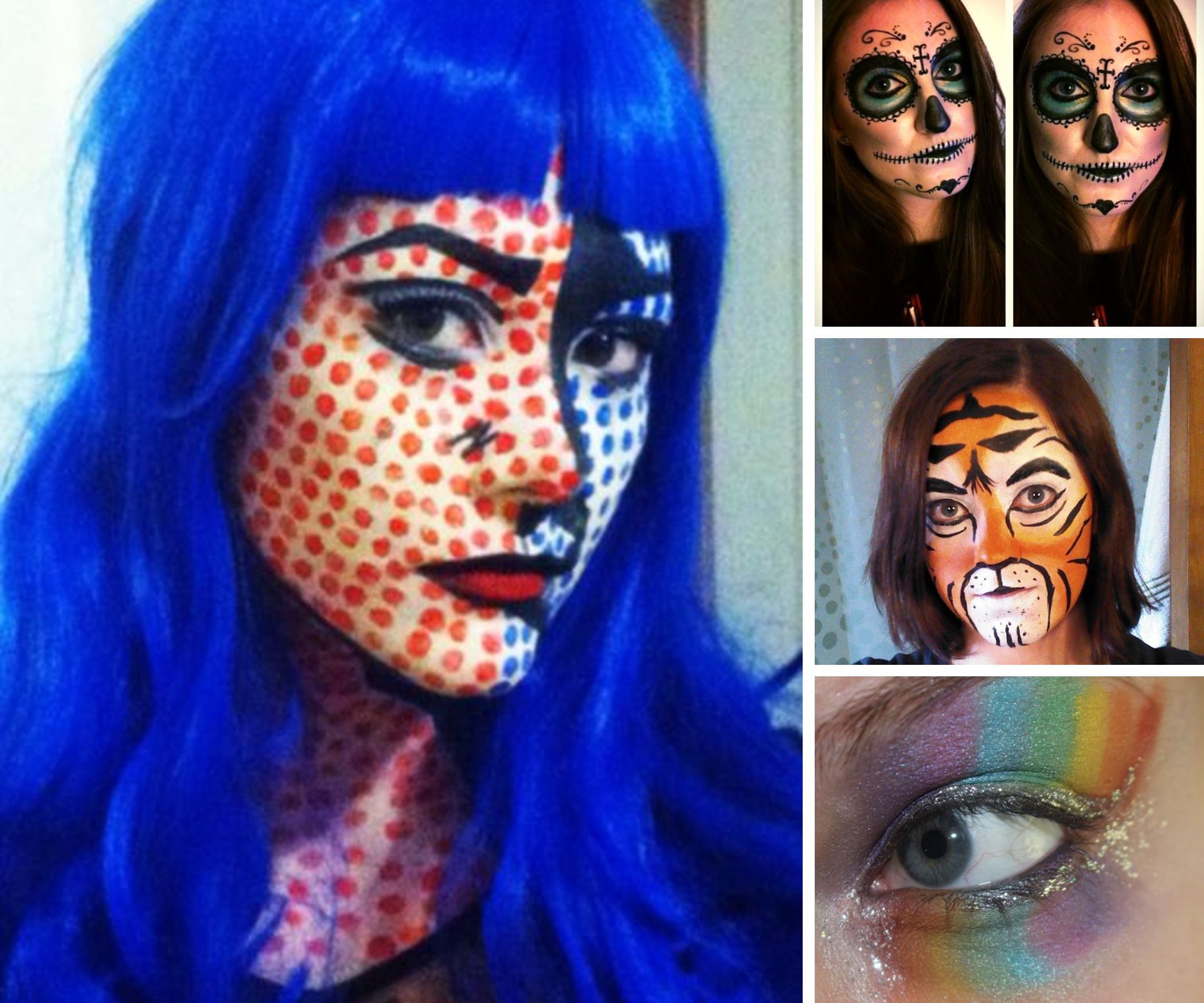 Gore-Free Halloween Makeup
