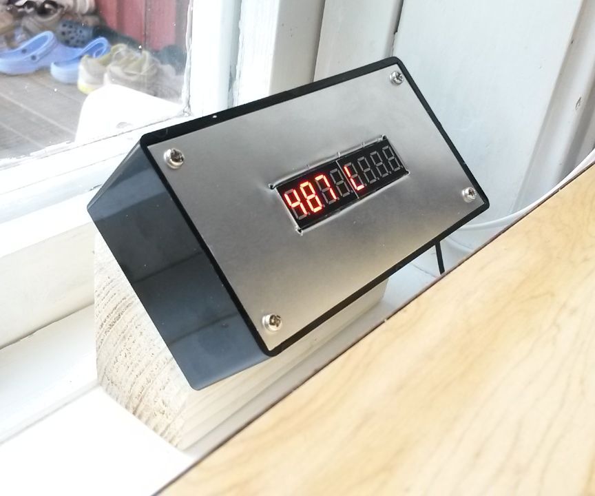 Ultrasound Tank Level Meter