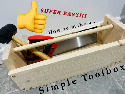 Simple Wooden Toolbox