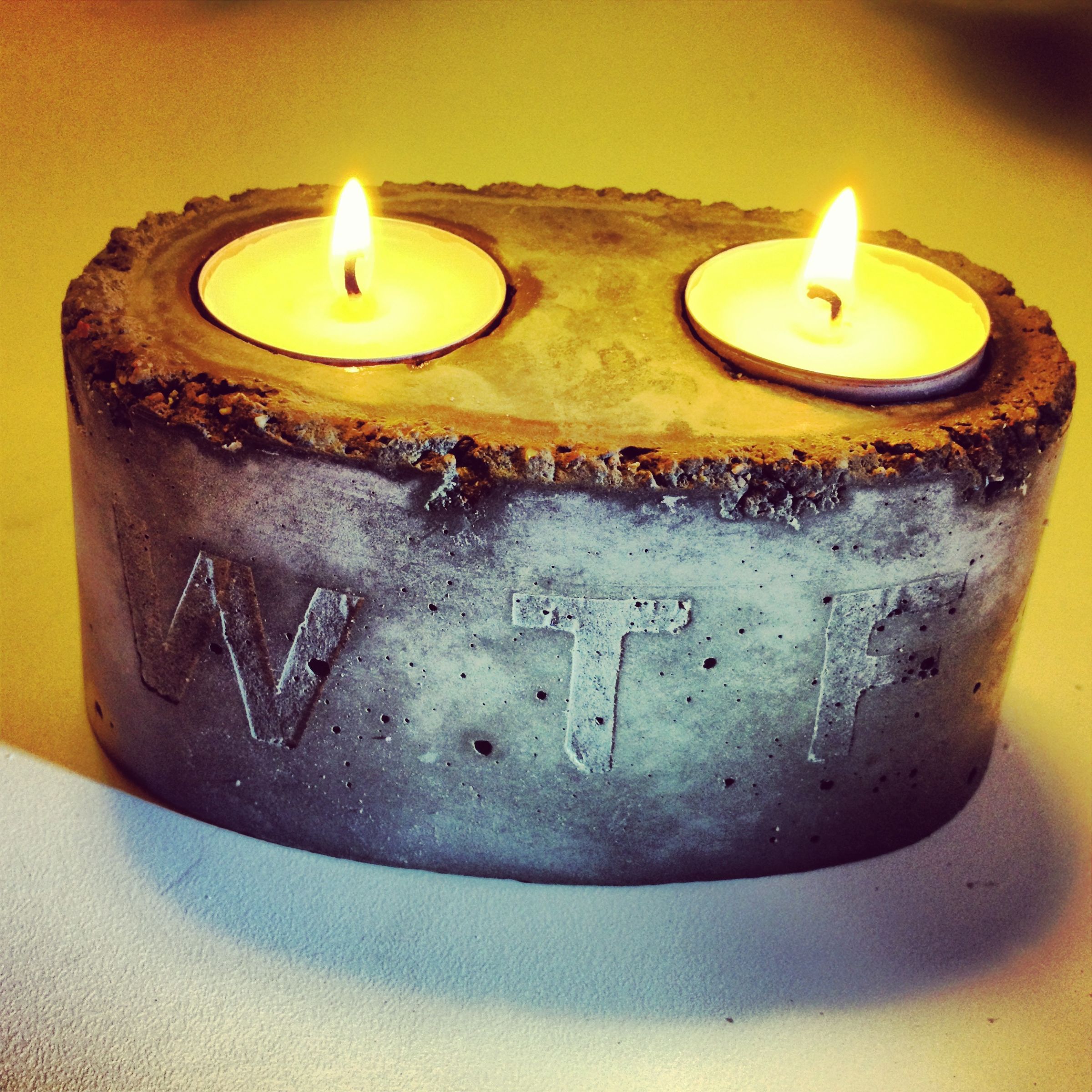 Very Macho Tea Candle Holder
