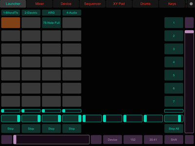 TouchOSC Controlling Ableton Live in OSX
