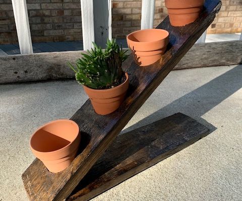 Bourbon Stave Planter