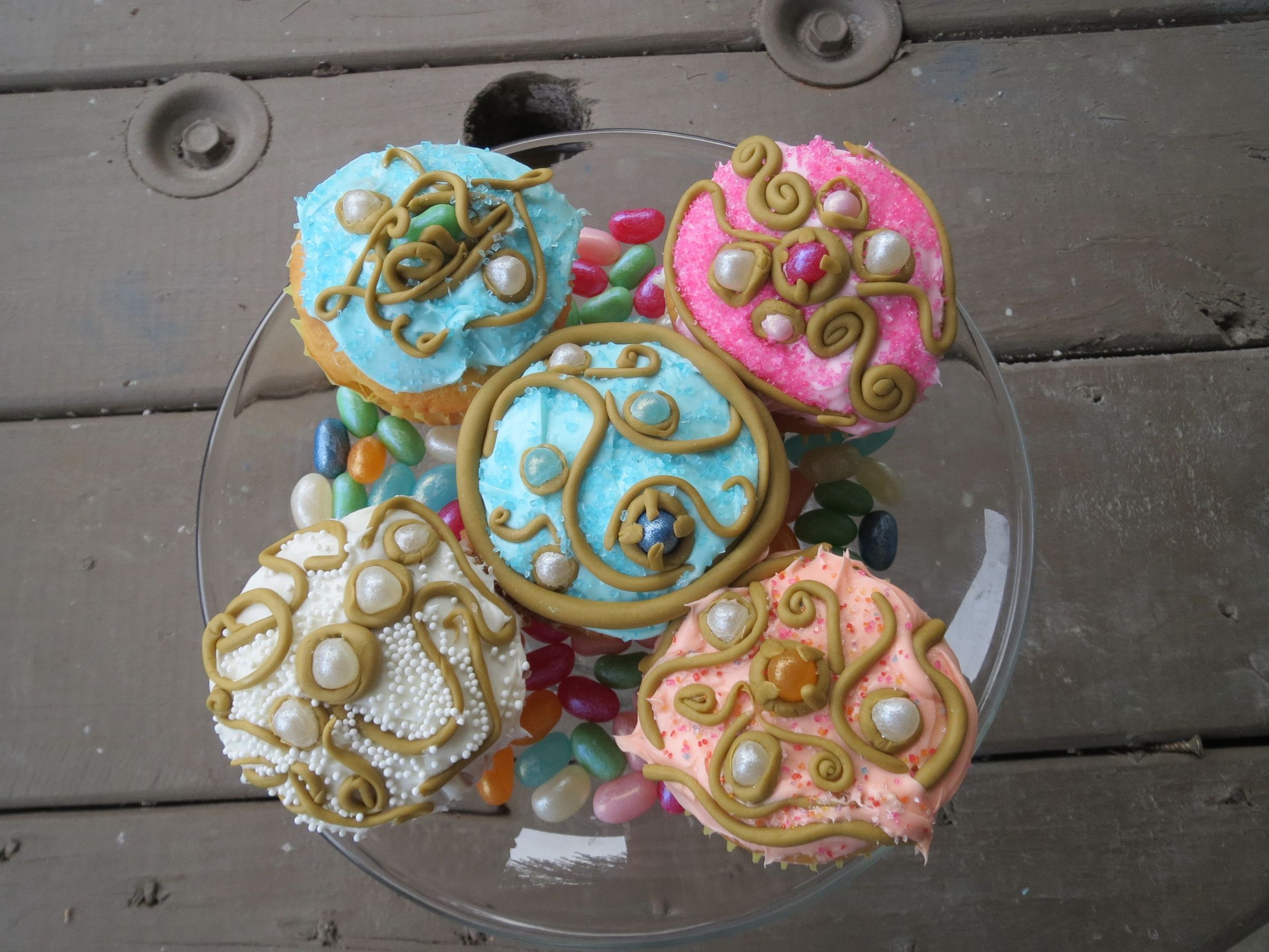 Bejeweled Cupcake Delights