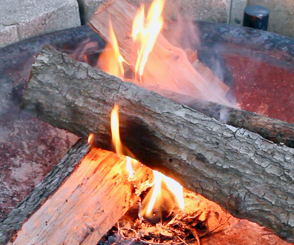  DIY Backyard Bonfire Starter