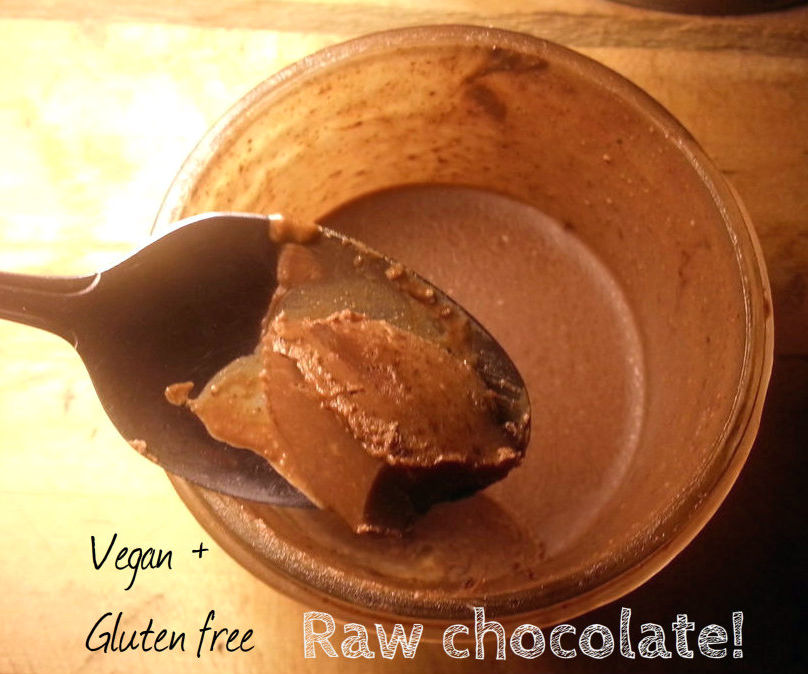 Three Ingredient Vegan 'chocolate'!