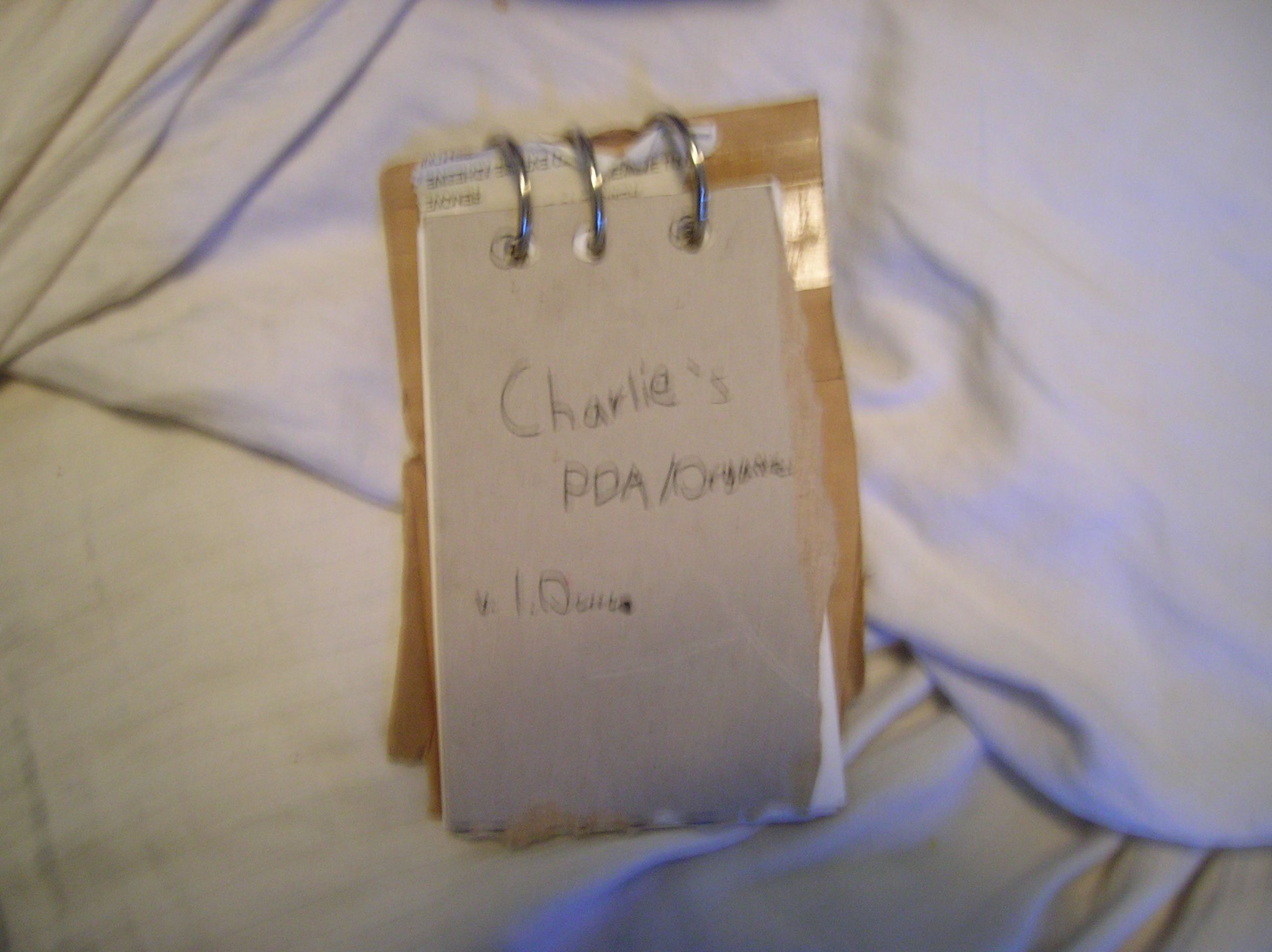 Cool Hipster PDA-Like Organizer