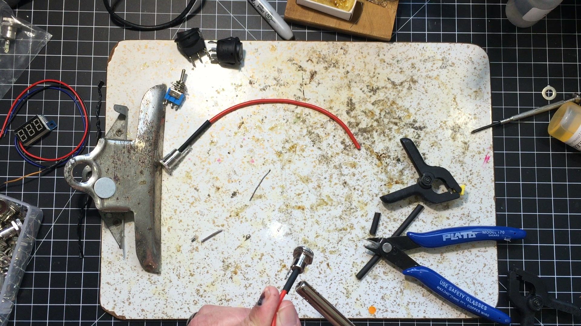 DIY Capacitive Discharge 18650 Spot Battery Welder 6 11 Steps (with