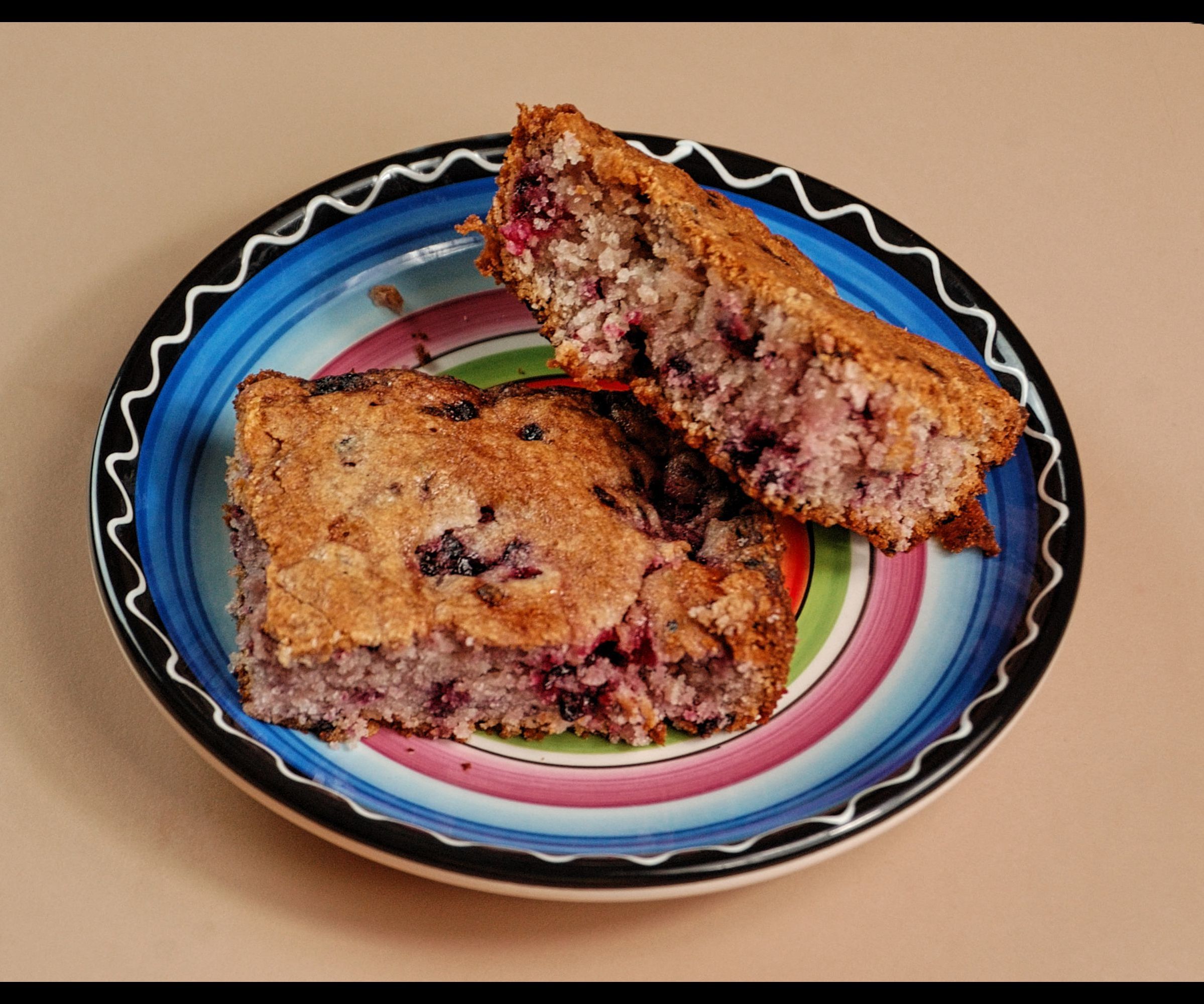 Blackberry Blondies