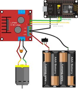 Controlling a DC Motor With ESP8266 NodeMCU – Managing Speed and Direction