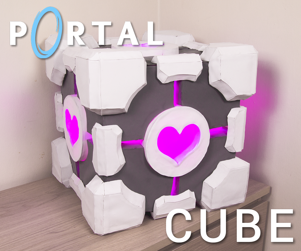 Companion Cube Storage Box