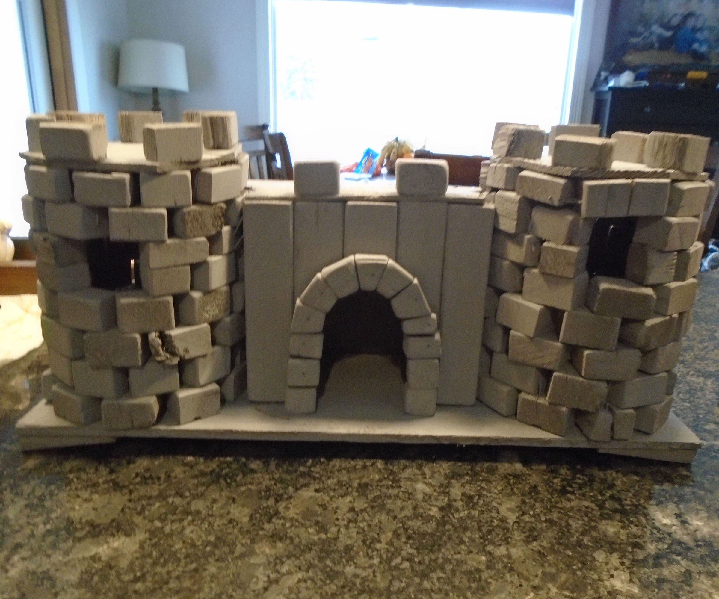 Reclaimed Wood Ancient Bird Castle