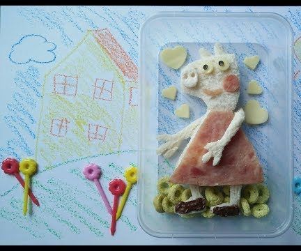 Lovely Peppa Pig Bento Recipe