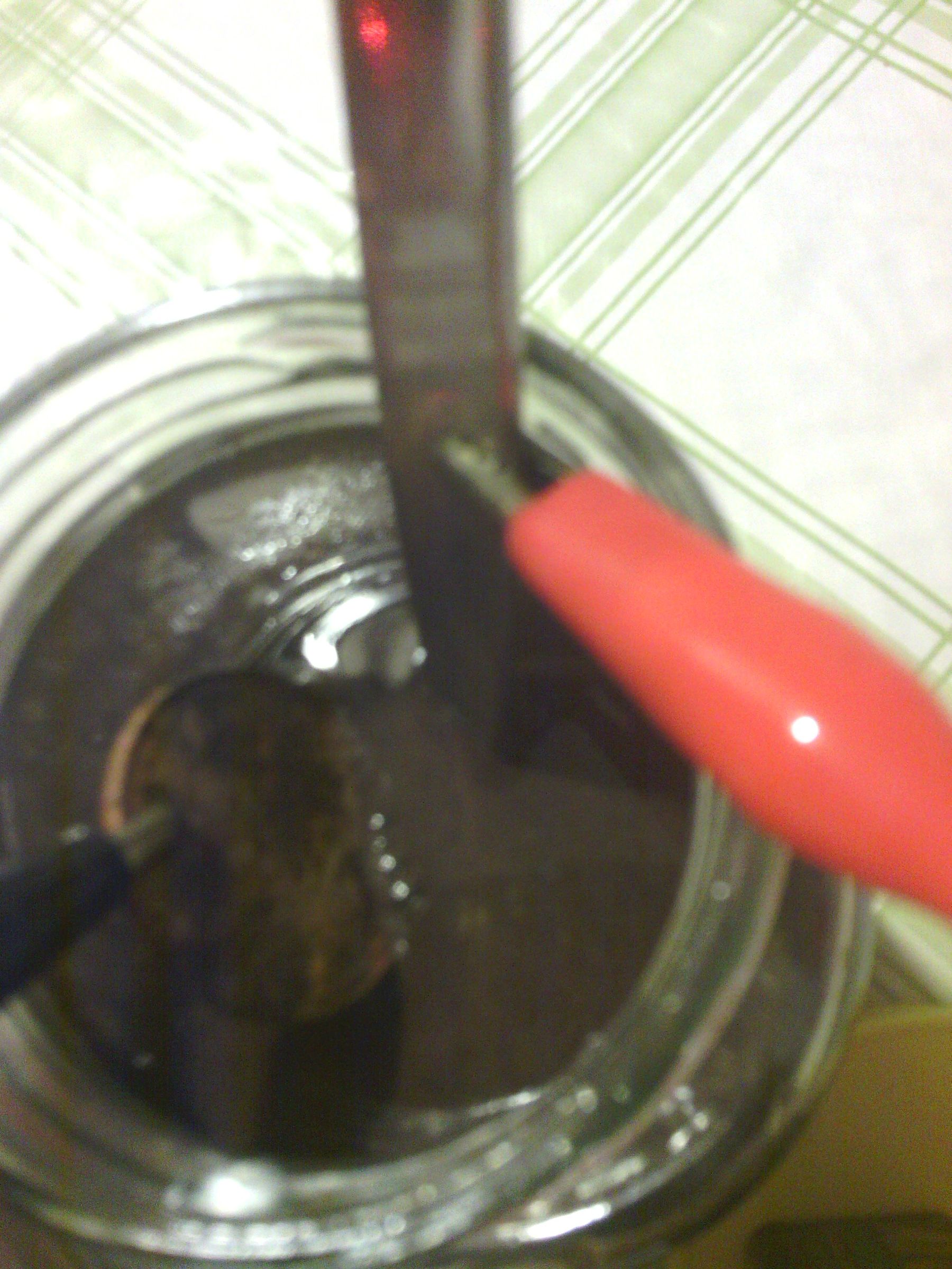 Cleaning Coins Using Electrolysis