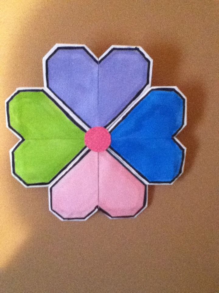 Heart Origami Wall Art
