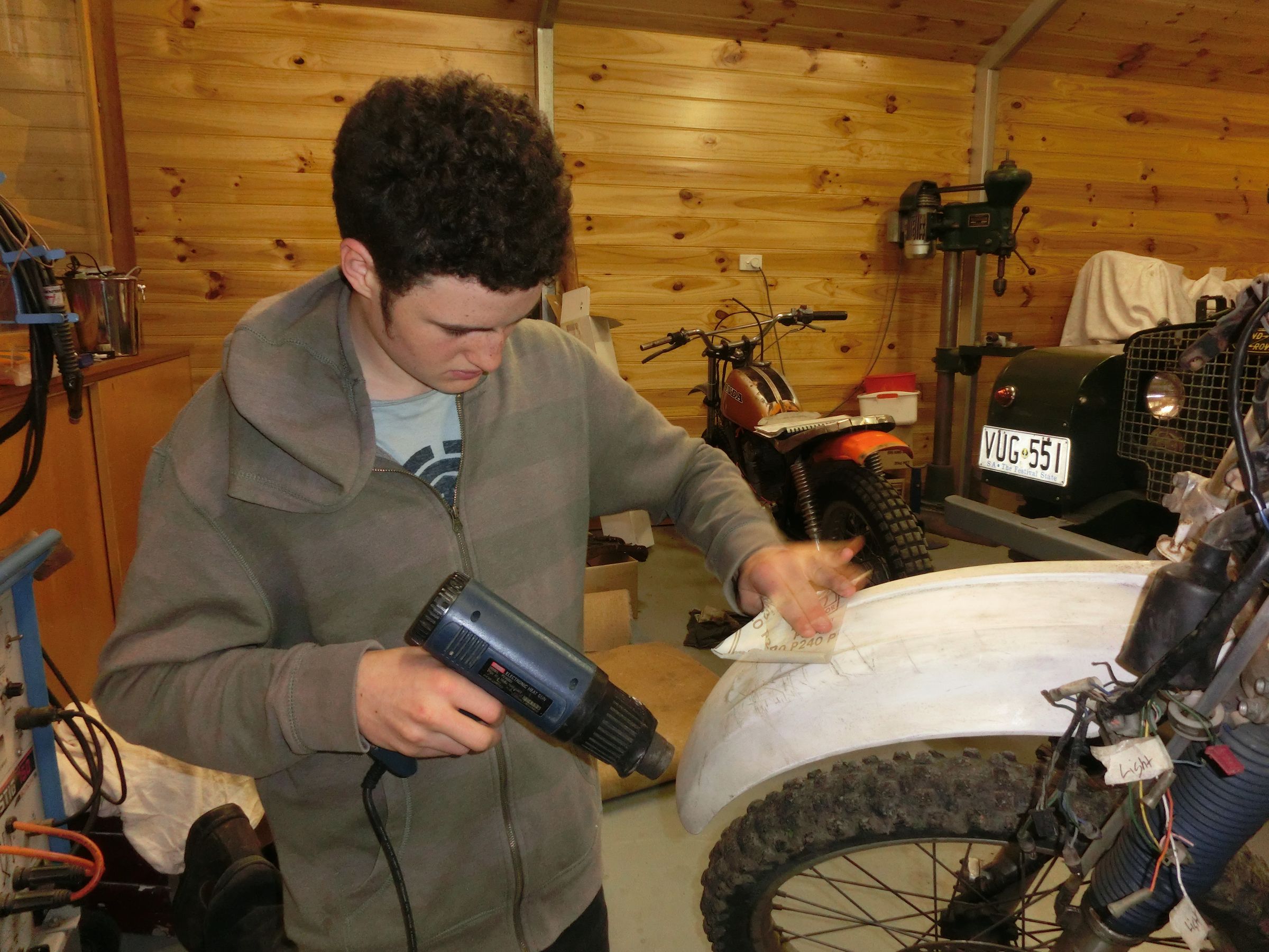 How to Get Scratches Out Your Motorbike Plastics