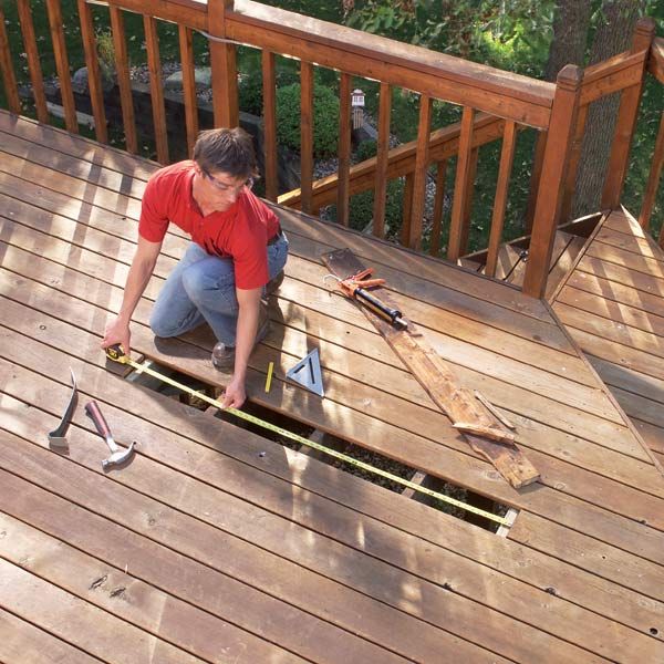 Repairing Decks and Railings