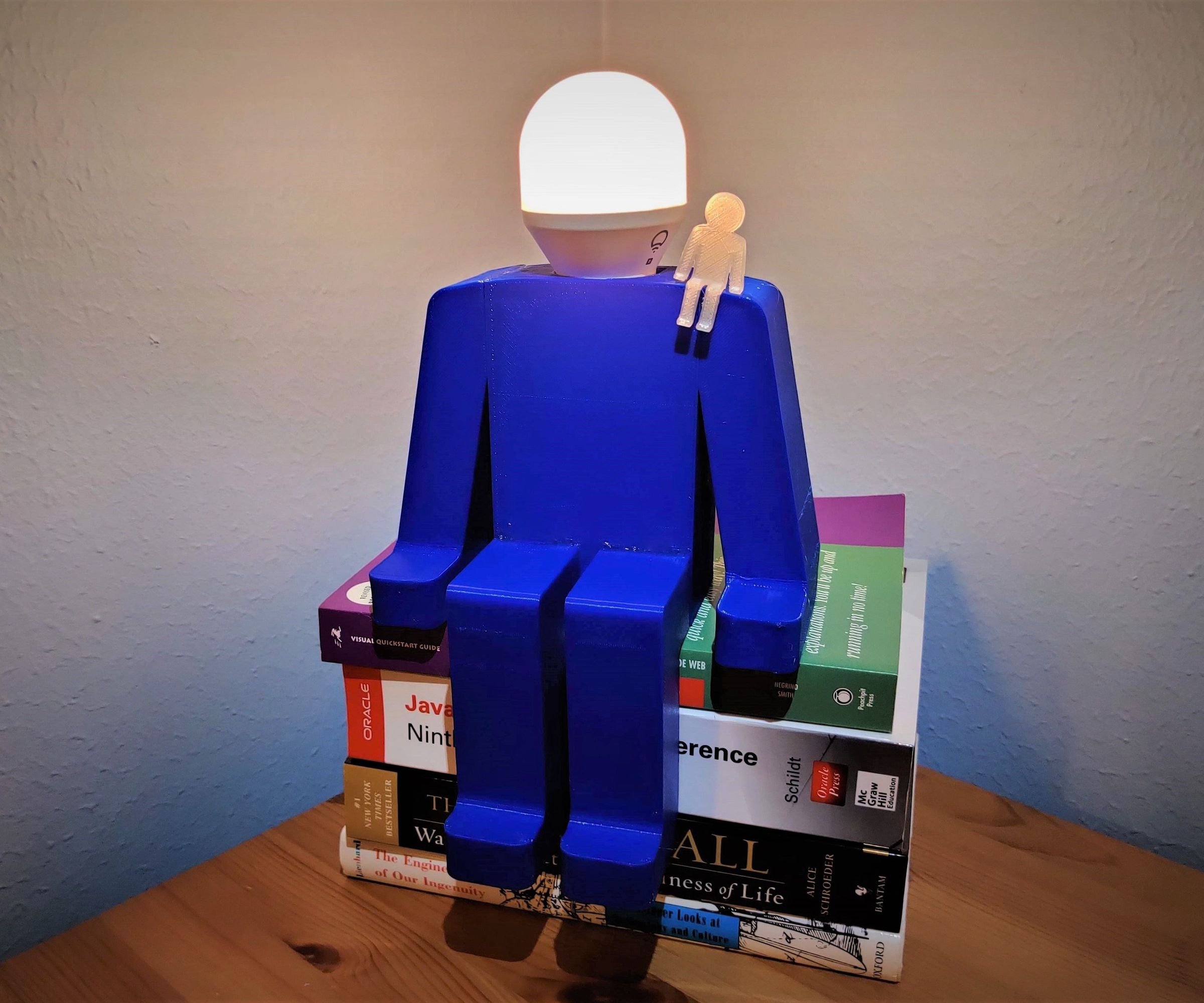 Oversized Thin Man Lamp