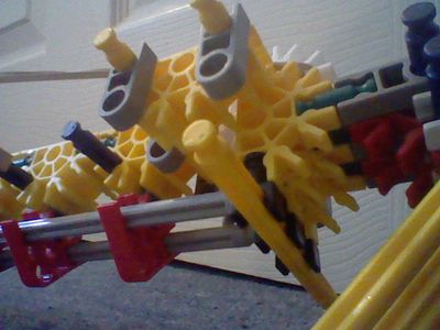 Ultra Cool Modded Knex 5 Elastic Band Crossbow.
