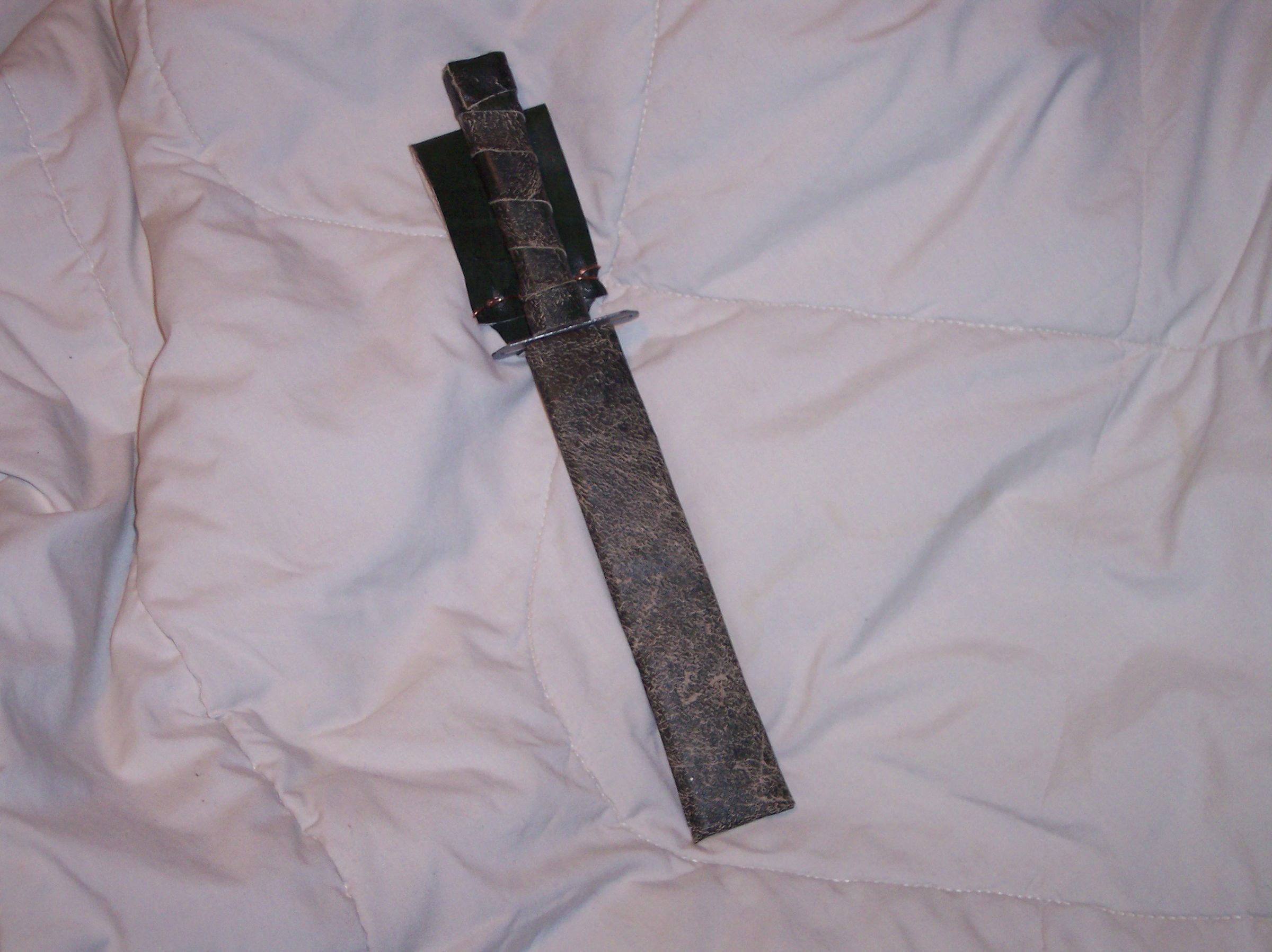Knife From Recycled Materials Instructables