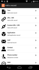 Write URL to NFC Card