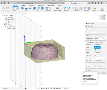 Flip Another Side and Create Setup and Toolpath