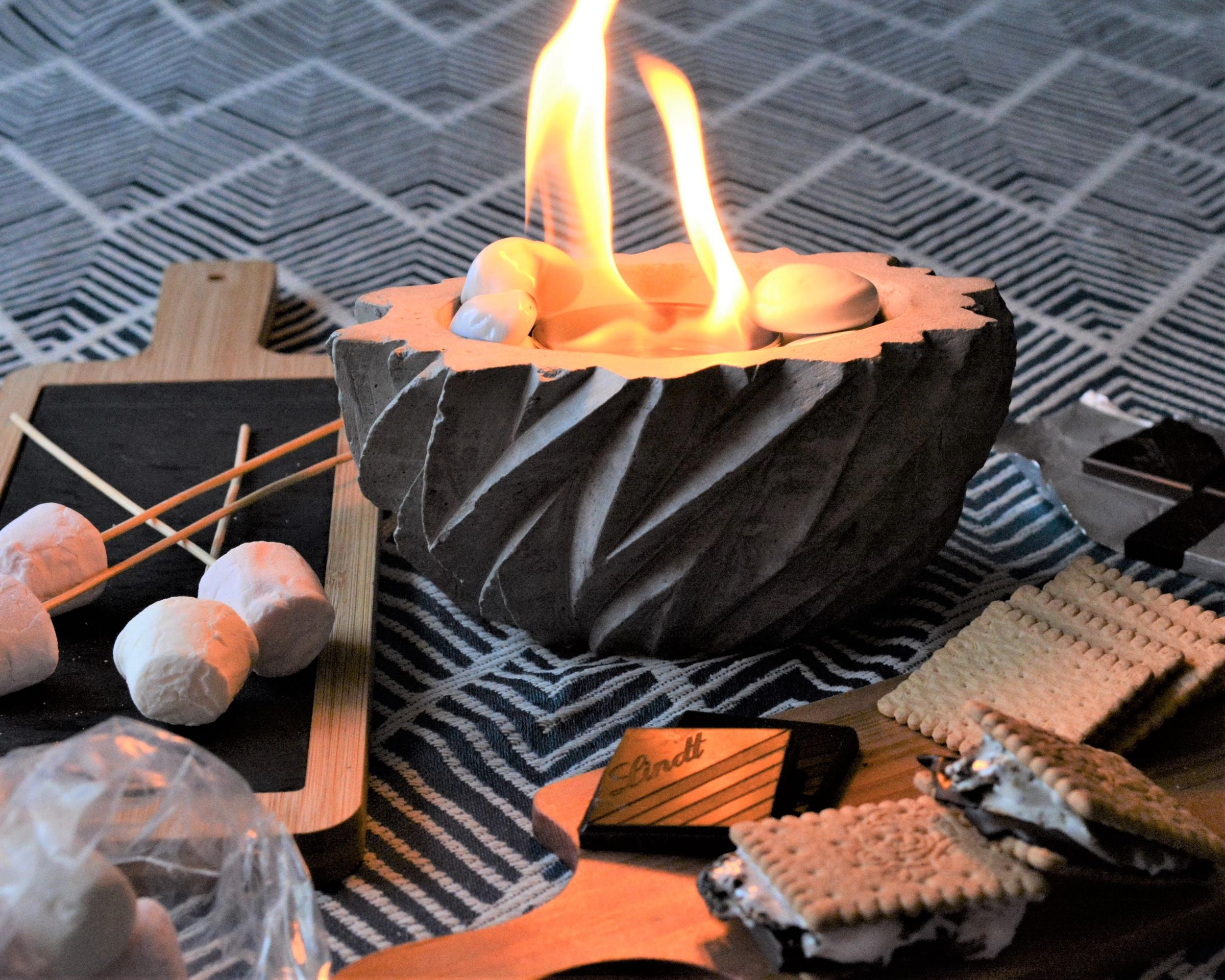 Mini Indoor Fire Pit for S'mores : 7 Steps (with Pictures) - Instructables
