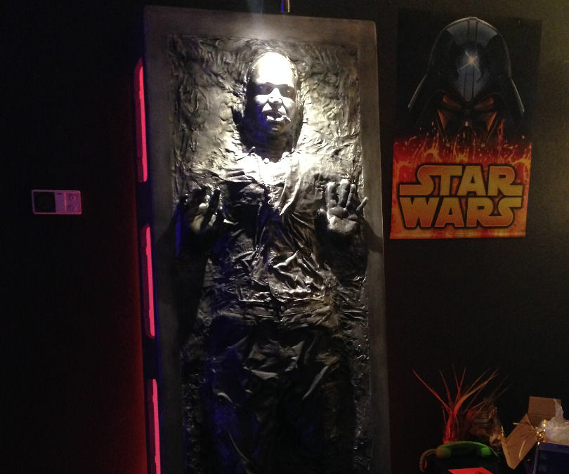 DIY Han Solo in Carbonite With Me