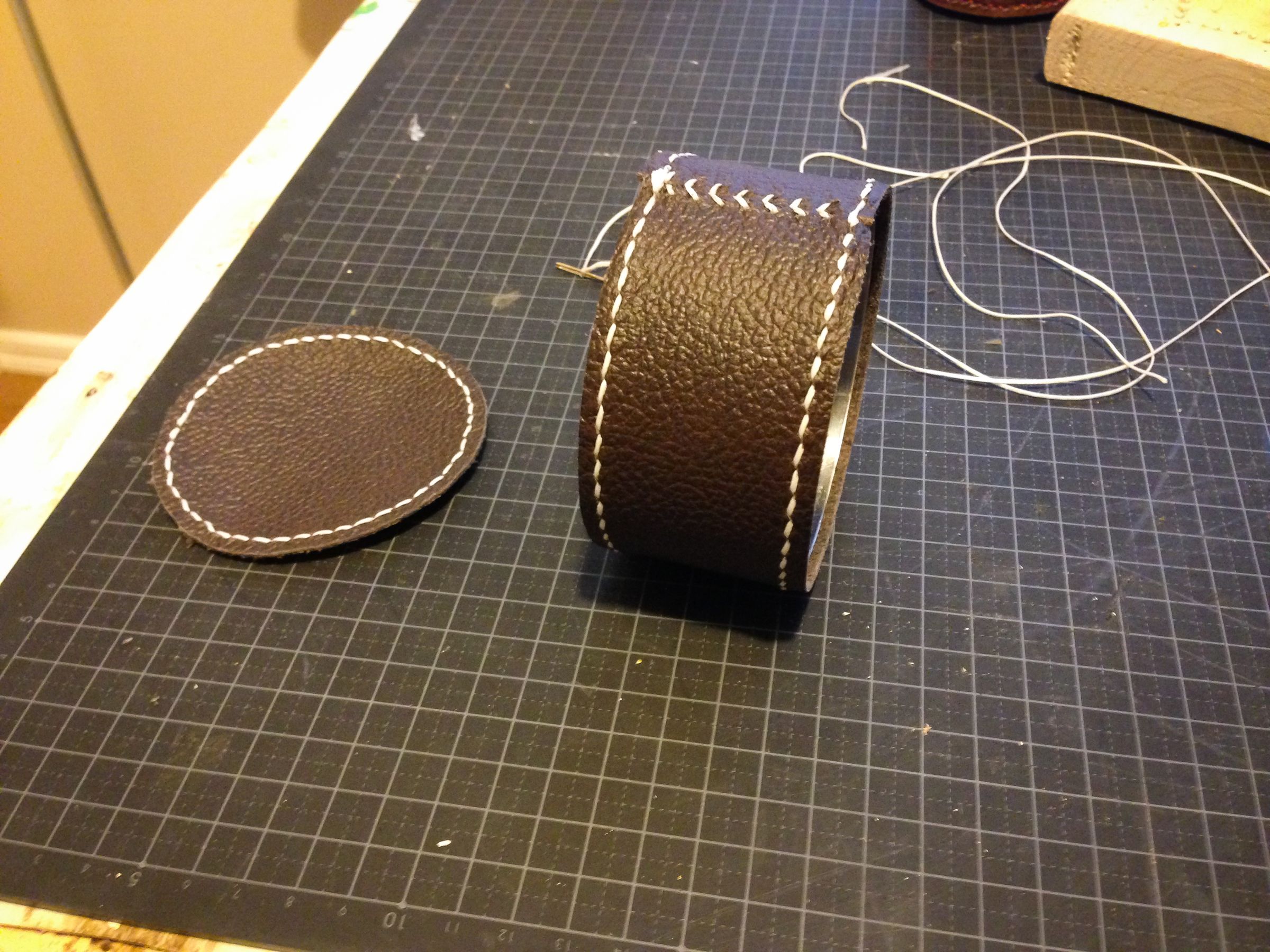 Phone Dock Hot Glue and Leather 3 Steps (with Pictures) Instructables